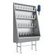 Stainless Steel Boot Washer Trough with Dosatron