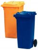 Wheelie Bins and Waste Containers Blue & Yellow
