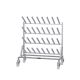 Mobile Single Sided Boot Rack - 16 Pairs