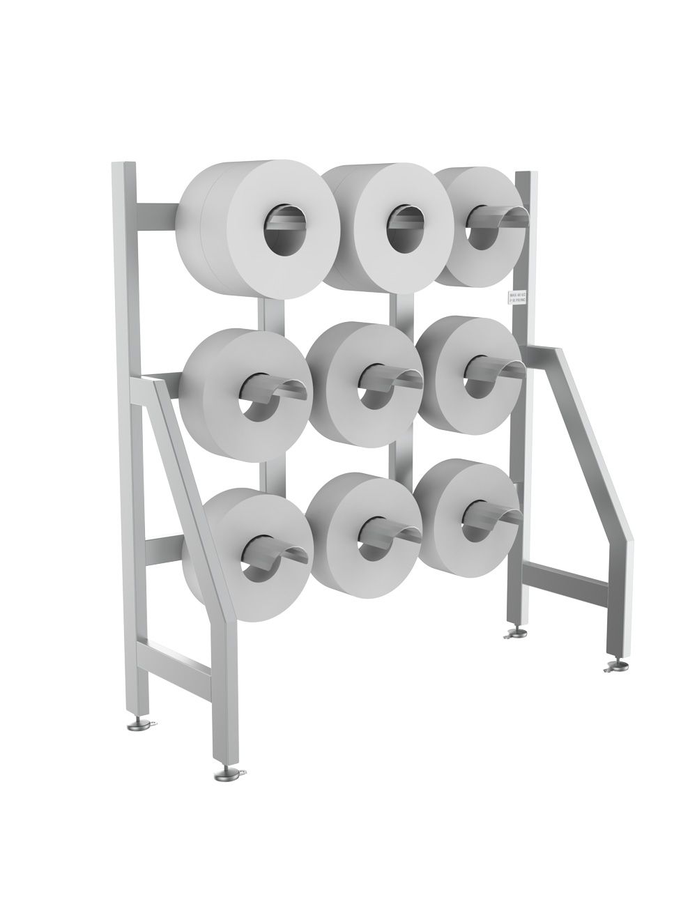 S/S Finished Reel Storage Rack - Large SYSPAL