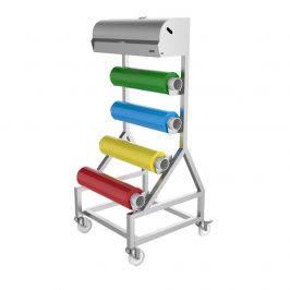 Eurobin Cover Rack with Dispenser