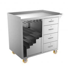 Mobile Case Storage Cabinet 
