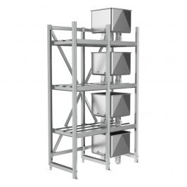 200L 4 High Eurobin Racking