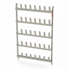 Wall Mounted Shoe Rack - 20 pairs