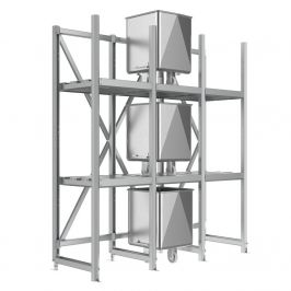 300L 3 High Eurobin Racking