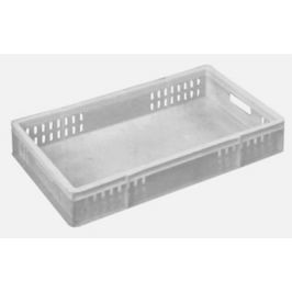 Vented Sides Solid Base Tray 