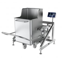 350kg Eurobin Weigh Scales Chuted 300L