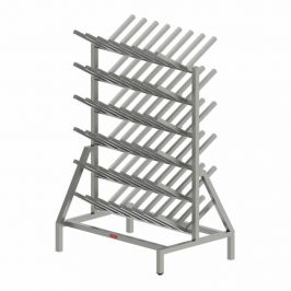 Static Double Sided Boot Rack - 48 pairs