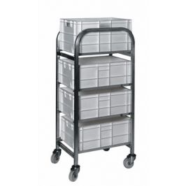 600 x 400 Trolley (4 Shelf)