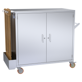 Mobile Scale Storage Cabinet