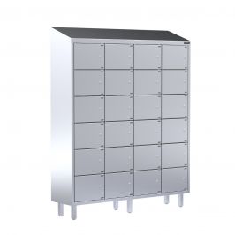 24 Door Stainless Steel Locker