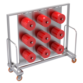 Mobile Reel Storage Trolley Single Side