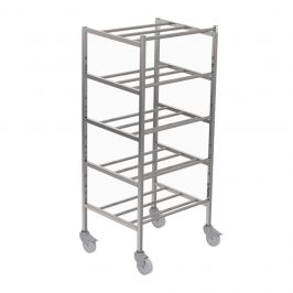 Aluminium 2 X 5 Container Trolley