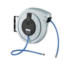 Compact Spring Rewind Air Hose Reel