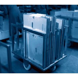 Outer Case Storage Trolley End Access