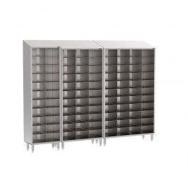 Shoe storage locker range