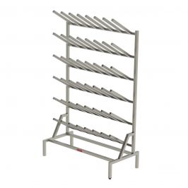 Static Single Sided Boot Rack - 24 Pairs
