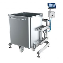 350kg Pneumatic Weighscales with 300 Litre Eurobin