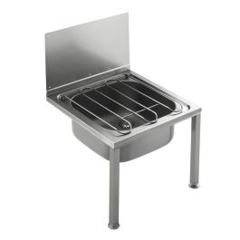 Stainless steel bucket sink SYSPAL UK