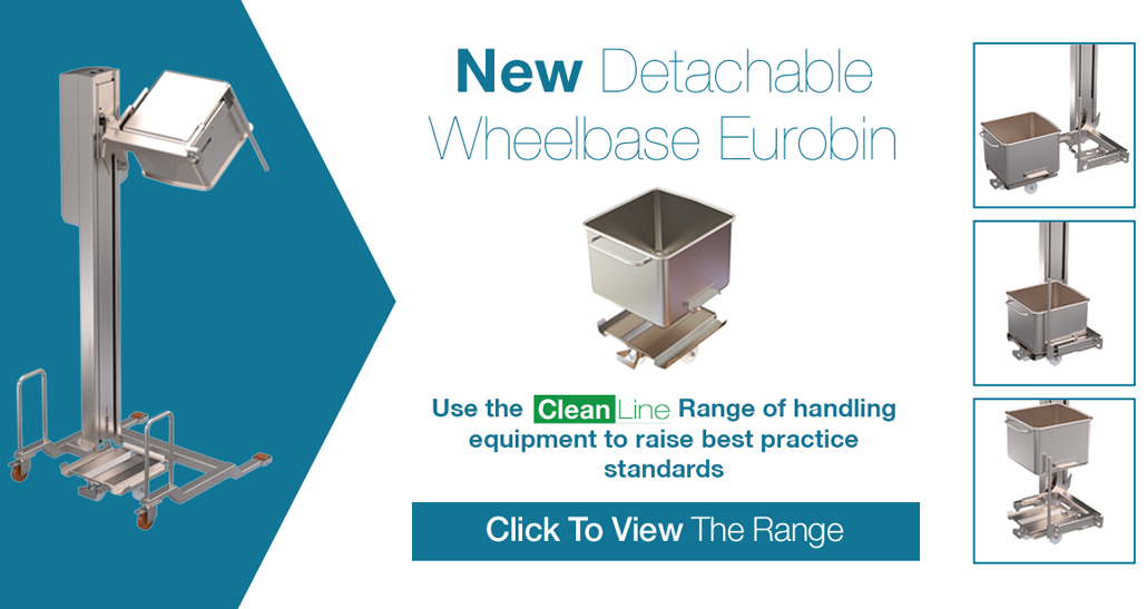 New detachable wheelbase eurobin