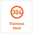 304 stainless steel
