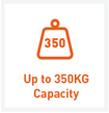 upto 350kg capacity